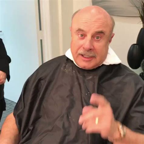 dr phil no mustache|dr phil without makeup.